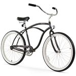 Firmstrong Urban Man Single Speed Beach Cruiser Bicycle, 26", Matte Black