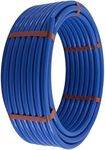 SharkBite 3/4 Inch x 100 Feet Blue PEX-A, PEX Pipe Flexible Water Tubing for Plumbing, UA70B100