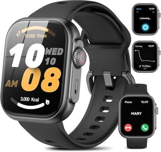 Smart Watch for Men Women [GPS, Alexa Built-in], 24/7 Heart Rate/HRV/SpO2/Stress Monitor, Sleep & Fitness Tracker, Bluetooth Call, 100+ Sports Modes, 3ATM Waterproof Smart Watches for Android iOS