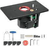 Zilimontt Router lift kit, Trimmer lift table, Router inverted lift table router lift insert plate lift with fixed base kit