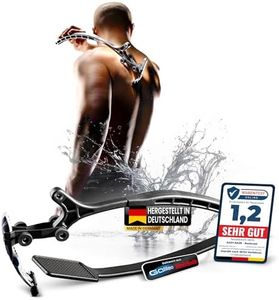 Easy-Raze 2.0 Back Razor Set, Adjustable Men's Body Razor, Including Foam Roller, Effective Back Hair with Ergonomic Razor, Made in Germany