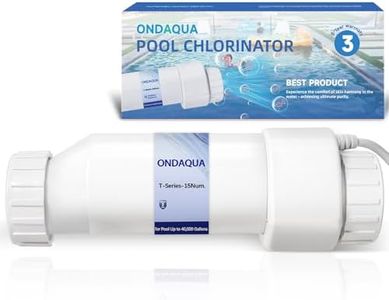 Enhanced T Series15 Salt Cell Replacement Compatible with Hayward T15/T9/T3, AqxxRite Series,ProLogxx,AqxxPlus,OmniLxxx,OmniHxx, Pool Chlorinator Up to 40,000 Gallon,3-Year Warrnaty,Budget-Friendly
