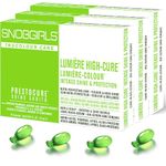 SNOBGIRLS LUMIERE-COLOUR Leave-In Hair Oil. Intense Shine & Protection HAIR OIL CAPSULES PACK OF 3 X 15 TOTAL 45 CAPSULES Hair serum for Dry, Dull, Colour Treated, Highlighted, Highly-Lifted Hair. Hair gloss for radiant hair color. Salon Hair Care