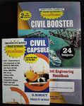 CIVIL BOOSTER ENGINEERING HAND BOOK WITH CIVIL CAPSULE POCKET DICTIONARY & FREE FORMULA CHART 24 SUBJECTS BY PREETI SINGH 2022