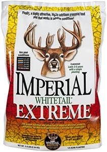 Whitetail Institute Extreme Deer Food Plot Seed, Perennial Seed Blend Designed for Poor Soil or Low Water Conditions, Highly Nutritious and Attractive to Deer, 5.6-Pound (.25 acres)