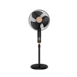 Crompton HISPEED Torpedo EX 400 mm Pedestal Fan | 2100 RPM | Easy Neck Tilt Mechanism | Superior Air Delivery | Smooth Oscillation | 2 Year Warranty | Black Bronze