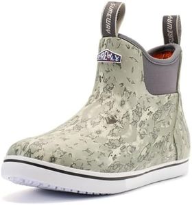 SUREWAY Men's Deck Boots Non-Slip Fishing & Ankle Boot Harbo Mist 10