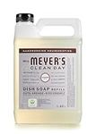 Mrs. Meyer's Clean Day Dish Soap Refill, Cruelty Free Dishwashing Liquid, Lavender Scent, 1.4 Liter Refill for Dish Soap Bottle