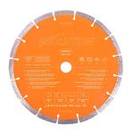 Evolution Power Tools PD230SEG-CS 230 mm Premium Multi Material Diamond Blade For Disc Cutters, Longer Blade Life - Ideal for Cutting Brick, Roof Tile, Paving, Reinforced Concrete and More