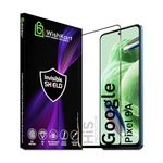 iWishKart® HiS Google Pixel 9A 5G Tempered Glass [with warranty] screen protector guard Full Edge to Edge 9H Full Glue FHD with Easy Installation kit - Pack of 1 | 6.3 Inch (pixel9a)