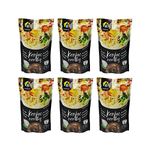 Hethstia Konjac Noodle Fettuccine Low Carb Miracle Noodle Gluten-Free Shirataki Noodle, 57.14 Oz Keto Konjac Ramen, Vegan, Low Calorie Pasta, Non-GMO, Sugar Free (6-Pack)