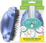 Knot Genie Detangling Hair Brush for Kids(Blue Skies) | Original Full Size | Perfect for Curly Hair, Gently Separate Tangles, Leaves Hair Smooth & Shiny | The Pain Free Knot Detangler