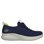 Skechers Mens Skech-LITE PRO - Faint Flair Navy/Lime Casual Shoe -9 UK (10 US) (232593)