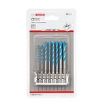 Bosch Professional 8-Piece Impact Control Multi-Purpose Drill Bit Set (Pick and Click, HEX-9, Accessories Impact Wrench)