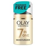 Olay Total Effects 7-In-One Anti-Aging Face Moisturizer with Vitamin C & E, Fragrance-Free, 50 mL