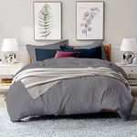 Bamboo Bay Duvet Cover - 100% Viscose Made Bamboo Duvet Cover Set - 3 Piece Cooling Duvet Cover with Corner Ties & Button Closure - 1 Duvet Cover & 2 Pillowcases