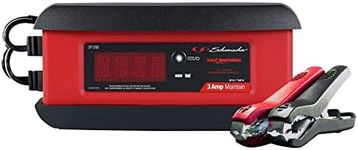 Schumacher Fully Automatic Battery Charger, Maintainer, and Auto Desulfator - 3 Amp, 6/12V - For Cars, Motorcycles, Lawn Tractors, Power Sports