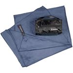 Gear Aid Quick Dry Microfiber Towel for The Gym, Travel and Camping, Navy, X-Large, 35"x62"