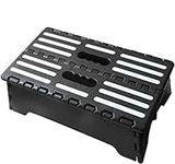 Portable Folding Step, 15" x 8.7" x 5" Lightweight Foldable Step Stool Indoor & Outdoor Mobility Step for Seniors, Pets and More