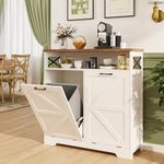 Double Tilt Out Trash Can Cabinet f
