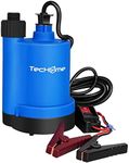 TecHome 12v Pump，1500GPH Water Tran