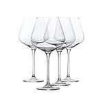 Gala Houseware Clear Elegant Red Wine Glasses, Set of 4 with 29oz Volume, Lead Free, Dishwasher Safe, Perfect for Everyday Use, Dinner Parties, and Cocktails