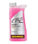 MANNOL 4212 G12 + READY TO USE COOLANT ANTIFREEZE | Extended service life up to of passenger cars – up to 250 thousand km| Commercial vehicles – up to 500 thousand km | IMPORTED FROM GERMANY 1L