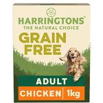 Harringtons Complete Grain Free Hypoallergenic Chicken & Sweet Potato Dry Adult Dog Food 1kg - Made with All Natural Ingredients