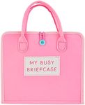 Mud Pie Pink My Busy Briefcase