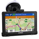 OHREX GPS Navigator for Car Truck RV 2025,Truck GPS Commercial Drivers,Large 5”Trucker GPS,Latest 2026 Map with Free Lifetime Updates,Custom Routing,Driver Alerts