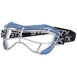 STX Lacrosse Focus-S Goggle, Carolina/White