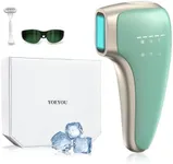 Painless IPL Laser Hair Removal for Women & Men, 39°F Sapphire Ice Cooling Technology, at-Home Laser Hair Removal Device for Face, Armpits, Legs, Bikini & Whole Body, Long-Lasting Results