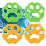 GoltMelt Premium Pet Hair Remover for Laundry 4 Pack Pet Hair Catcher Washing Machine Reusable Lint Remover for Pet Hair on Clothes and Blankets