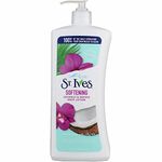St Ives Body Lotion 21 Ounce Soft And Silky (Coconut/Orchid) (621ml) (6 Pack)