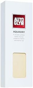 Autoglym Hi-Tech Aqua-Dry Chamois - Super Absorbent Hard Wearing Synthetic Leather Chamois For Internal and External Car Cleaning