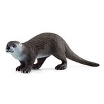 Schleich Wild Life New 2023, Marine and Ocean Wild Animal Toys for Kids and Toddlers, Otter Toy, Ages 3+