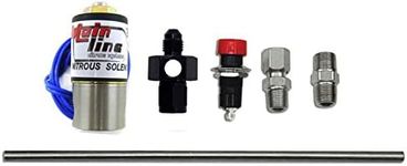 Nitrous Express ML15601 Nitrous Purge Valve Kit -06AN Manifold Adapter Fitting Push Button Activation Vent Tube Nitrous Purge Valve Kit