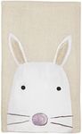 Mud Pie Painted Easter Towel, Bunny, 14" x 21"