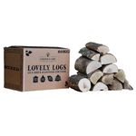 Logpile 60kg Kiln Dried Fire Logs | Premium British Hardwood Firewood Logs for Wood Burners, Stoves, Fireplaces & Fire Pits | Ready to Burn Certified, Quick Lighting & Long Burning Fire Wood