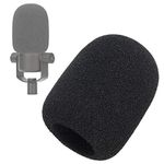 SUNMON PodMic Windscreen Cover - Perfect Mic Pop Filter Foam Cover for Rode PodMic Microphone into Clean Sounding with No Wind Sounds