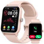 Smart Watch for Women, Answer/Make Calls, Alexa Built-in, [1.8"HD Screen] Smart Watches for Women iPhone/Samsung/Android, Fitness Watch with Heart Rate Sleep SpO2 Monitor,IP68 Waterproof, 100+ Sports