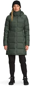 Women's Metropolis Parka III - Medium Grey Heather, Thyme, X-Large