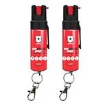 Self Defence Spray ARMND Criminal Identifier Spray TWIN PACK for Personal Protection - UK Legal Pepper Spray Alternative for Men & Women with UV Marking, Keychain & Belt Clip 15ml