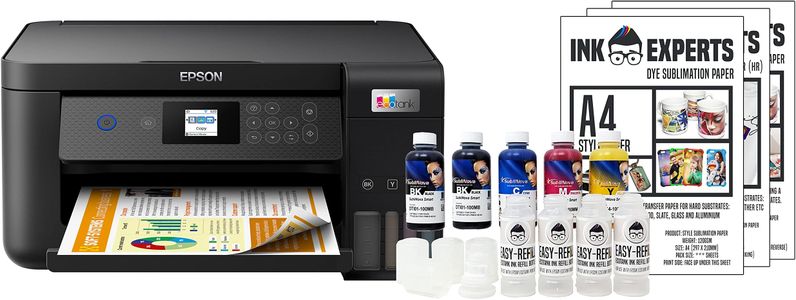 Epson ET2851 Sublimation Printer Bundle – Wireless All-in-One
