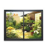 KALCO Aluminium Half Fix Half Slide Window - 40MM (Height 5ft x 4ft Wide)