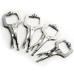 4pcs Heavy Duty Steel C-Clamps 11" 