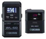 BOSS Wl-60 Guitar Wireless System, Premium Audio Performance with Lightning-Fast BOSS Wireless Technology