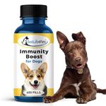 Immunity Boost for Dogs Supplement – Strengthens Respiratory Health Support - Natural Dog Vitamins and Supplements - All Natural, Easy to take