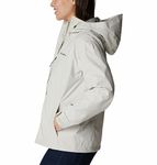 Columbia Womens Hikebound Rain Jacket, Dark Stone, S