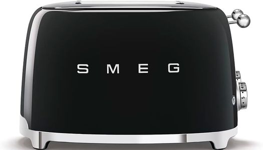 Smeg 4-Slice Toaster – Black Retro Design